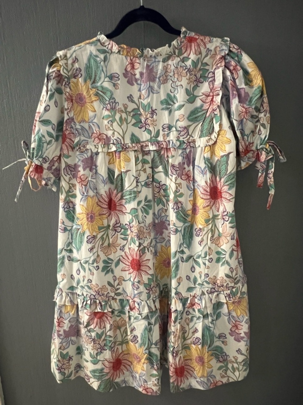 ❤️NEW❤️Women’s &merci White Summer Floral Dress - Size Large - Picture 4 of 4